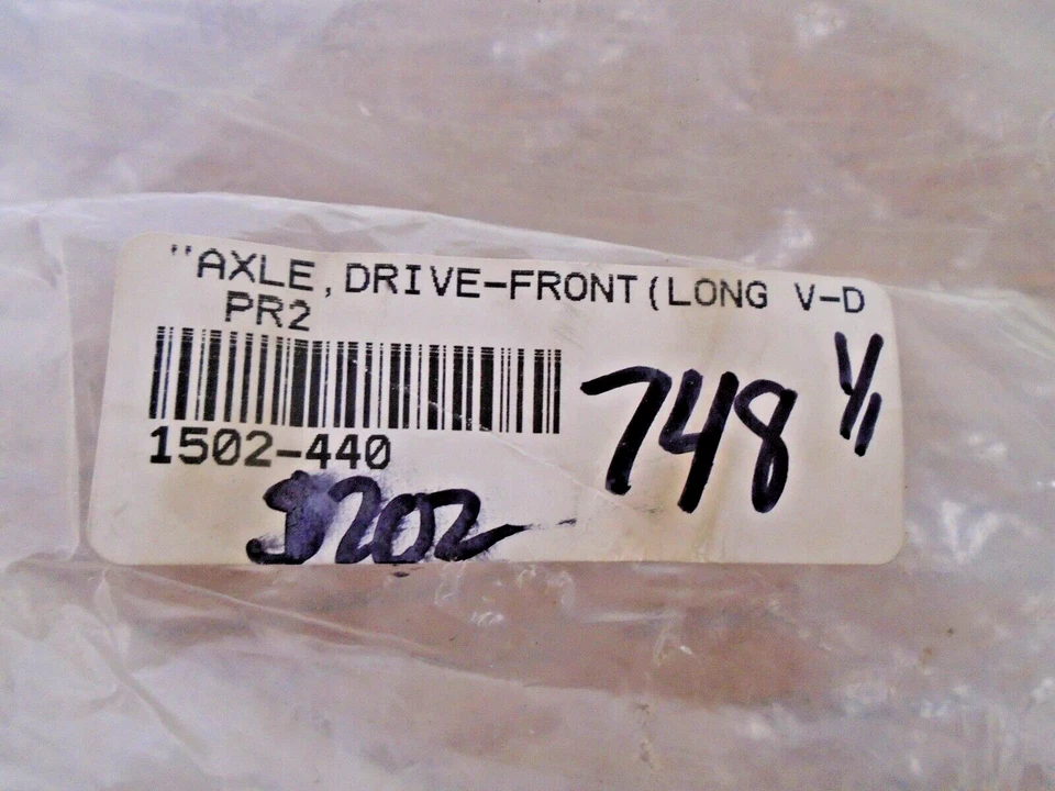 ARCTIC CAT 1502-440 OEM FRONT DRIVE AXLE (LONG V-DRIVE) (1998-2001) 250-500 ATV - Image 3 of 3