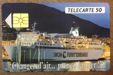S.N.C.M. FERRY TELECARTE RÉF PHONECOTE En520 PHONECARD SCHEDA CARTA TELEFONKARTE