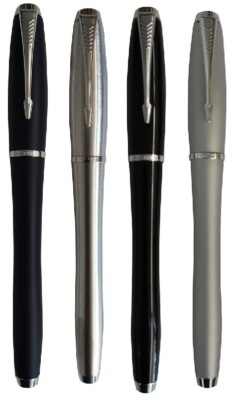 Parker Tintenroller mit Chromzierteilen u. elegante Geschenkverpackung (Auswahl)