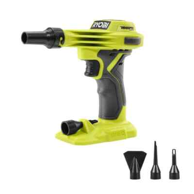 #ad RYOBI ONE 18V Cordless High Volume Inflator Tool Only $34.95