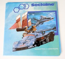SOCLAINE CATALOGUE DÉPLIANT POSTER MAQUETTES