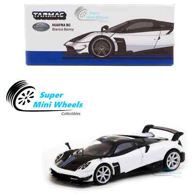 Tarmac Works 1:64 Pagani Huayra BC Bianco Benny White | eBay