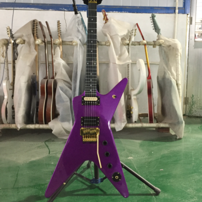 Dimebag Darrell Dime V ギター Modern V Electric Guitar Dimebag Darrell Purple H-H Pickups