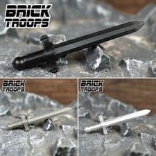 Leyile Custom Knight Sword for Minifigures -Pick Color - NEW