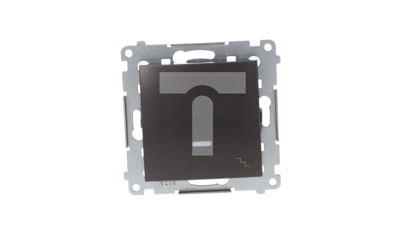 Simon 54 Stair switch with backlight anthracite DW6AL.01/48 /T2UK