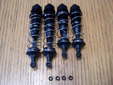 Arrma TLR Typhon Buggy Front Rear 16mm Aluminum Shock Set Spring Cap Oil /6S BLX