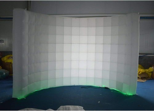 Photomaton gonflable mur avec toile de fond soufflante pour fête d'événement mariage119x59x91'' - Photo 8 sur 68
