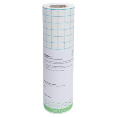 Semplix Filmoplast  (50 cm x 25 m/ selbstkleb. Stickvlies zum Wegreißen/ weiß)