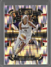 Rhyne Howard 2024 Panini WNBA Select Concourse Silver Flash Prizm #65
