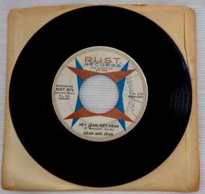 Dean & Jean: Hey Jean, Hey Dean 1964 Rust 50275 Indianapolis 1-C/1- C Press VG+