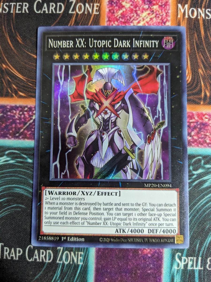 Yu-Gi-Oh! Number XX: Utopic Dark Infinity MP20-EN094 1st
