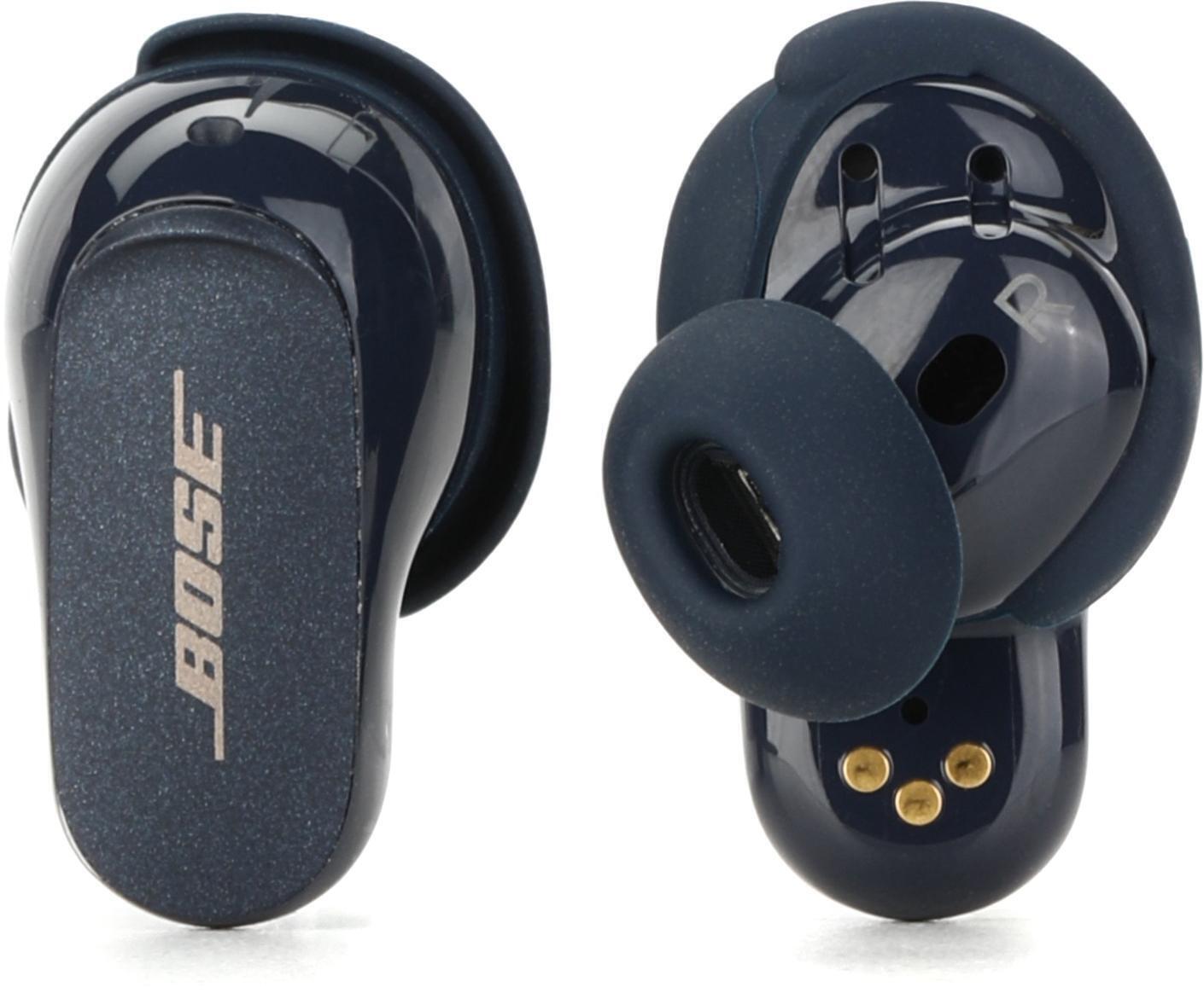 Hilsen Bytte instinkt Bose QuietComfort Earbuds II Bluetooth Wireless In-Ear Headphones - Blue  for sale online | eBay