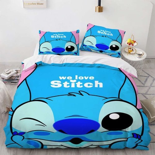 Disney Stitch Winking Eye Bedding Set