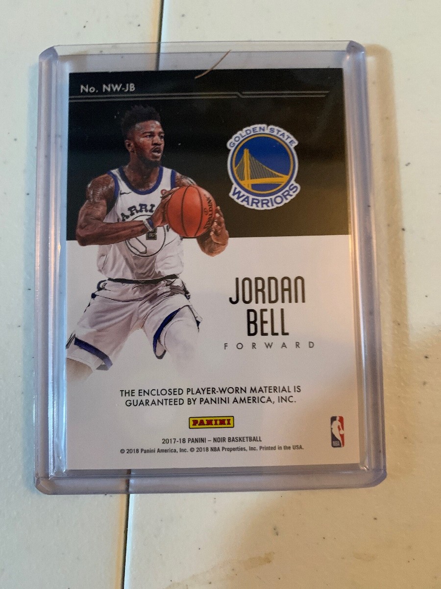2017-18 Panini NOIR Jordan Bell New Wave Jerseys 19/99 | eBay