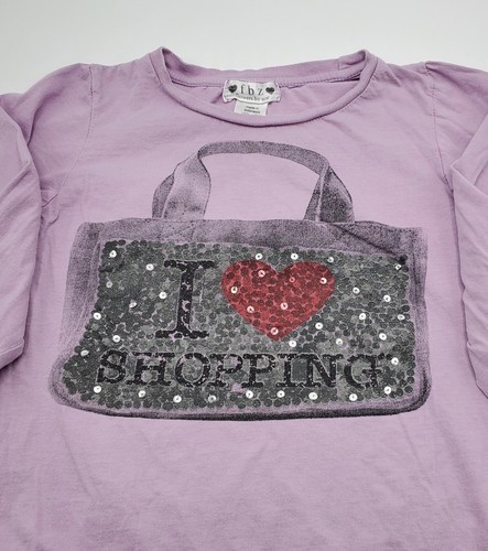 Flowers by Zoe Girls’ 100% Cotton Long Sleeve Top Size 6 Years Pre-owned - Picture 4 of 7