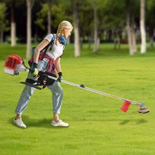Returned! 2 Stroke 43cc Gas Weed Trimmer Brush Cutter Lawn Edger Grass Trimmer