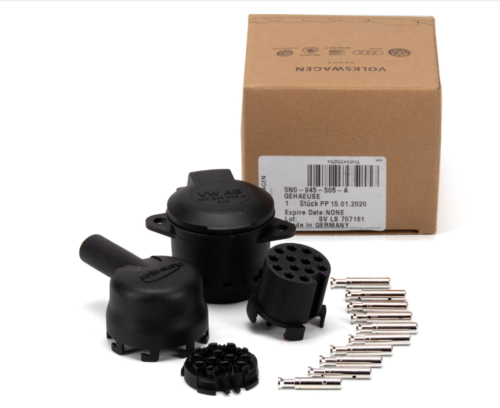 Neu SKODA OCTAVIA IV NX5 Anhängerkupplungsgehäuse-Kit 5TA945505A Original