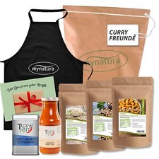 Mynatura Curry Amici - Set Regalo Cucina Anacardi Riso Famiglia