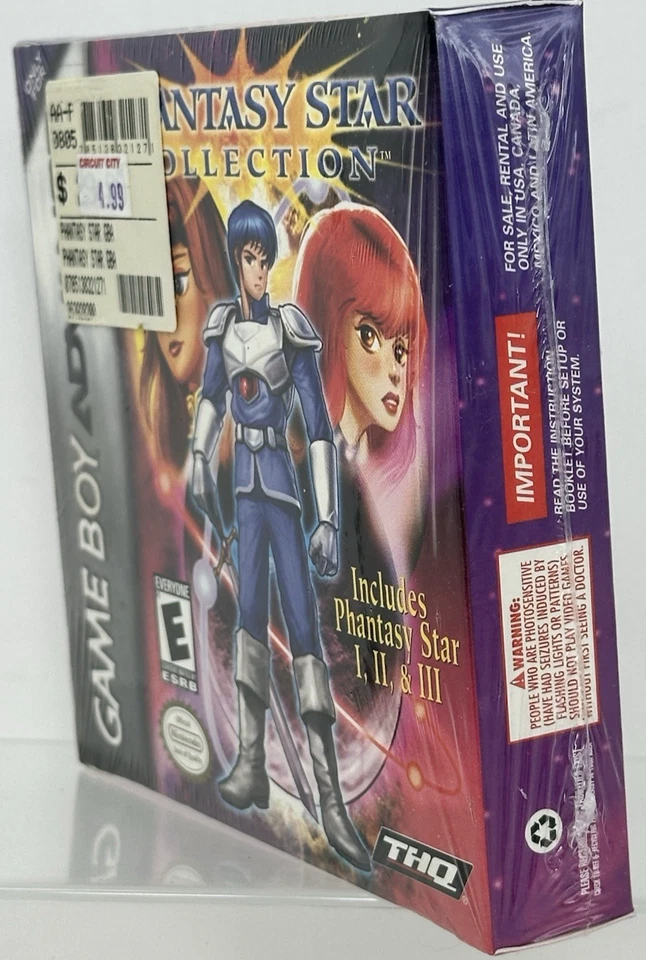Phantasy Star Collection Nintendo Game Boy Advance, 2002 · New & Factory Sealed - Image 4 of 4