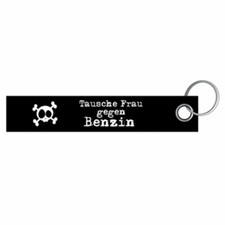 Swap Woman For Petrol Prices Keyring Lanyard Lanyard 3x16cm