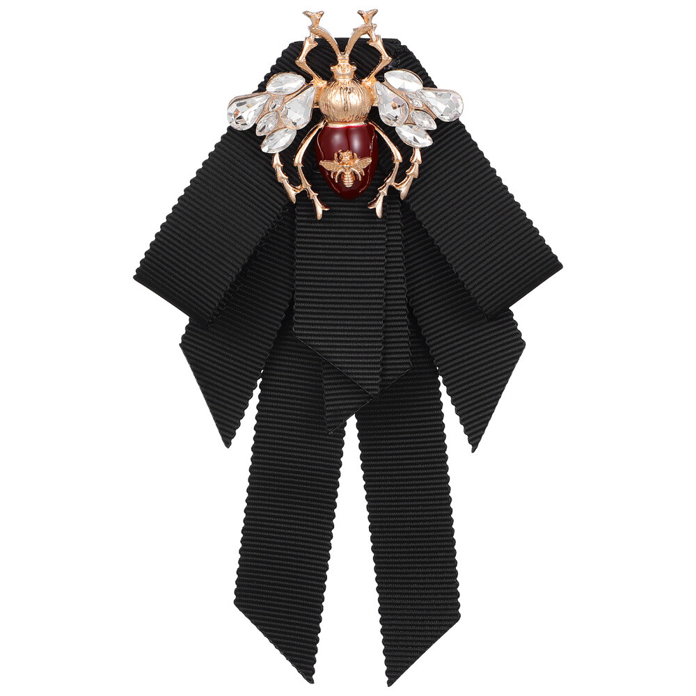 Corbatas para el cabello con moño atado negras alfileres boutonniere corbatas para hombre