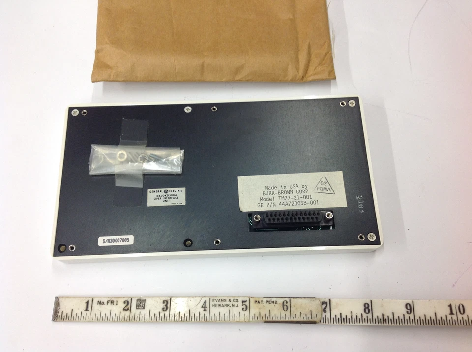 Unidad de interfaz de operador GE Fanuc IC600KD500A 44a720058-001.  NUEVO EN BOLSA Foto 3 de 4