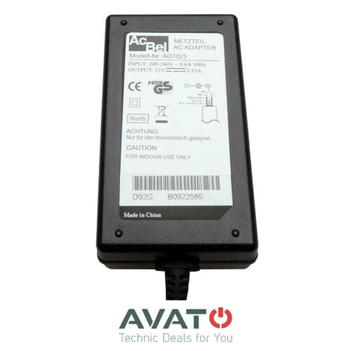 ORIGINAL SKY NETZTEIL 12V 3,33A für HUMAX PR-HD3000 S HD3 HD4 PACE ACBEL AD7025 - Bild 2 von 2