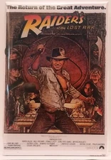 Indiana Jones Raiders Lost Ark MAGNET 2"x3" Refrigerator Locker Movie Poster #2
