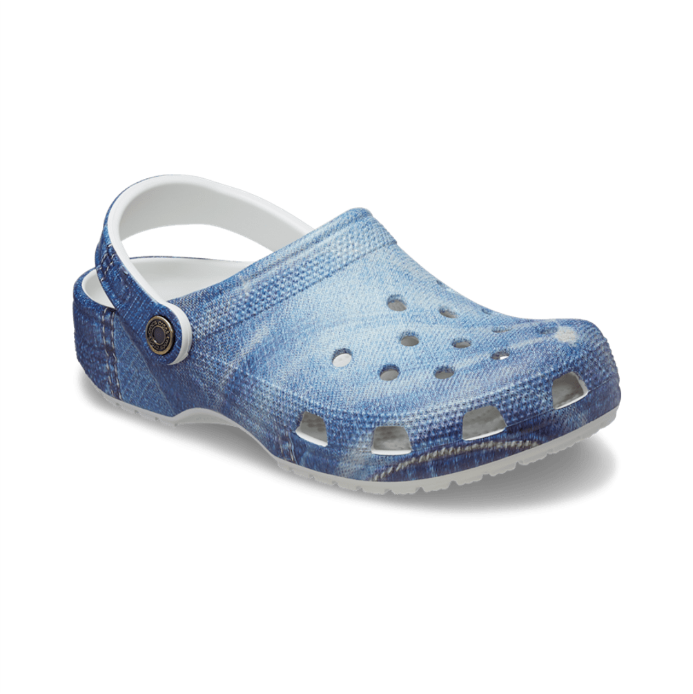 NEW CROCS CLASSIC DENIM CLOG 210402-1NK Elephant BLUE UNISEX