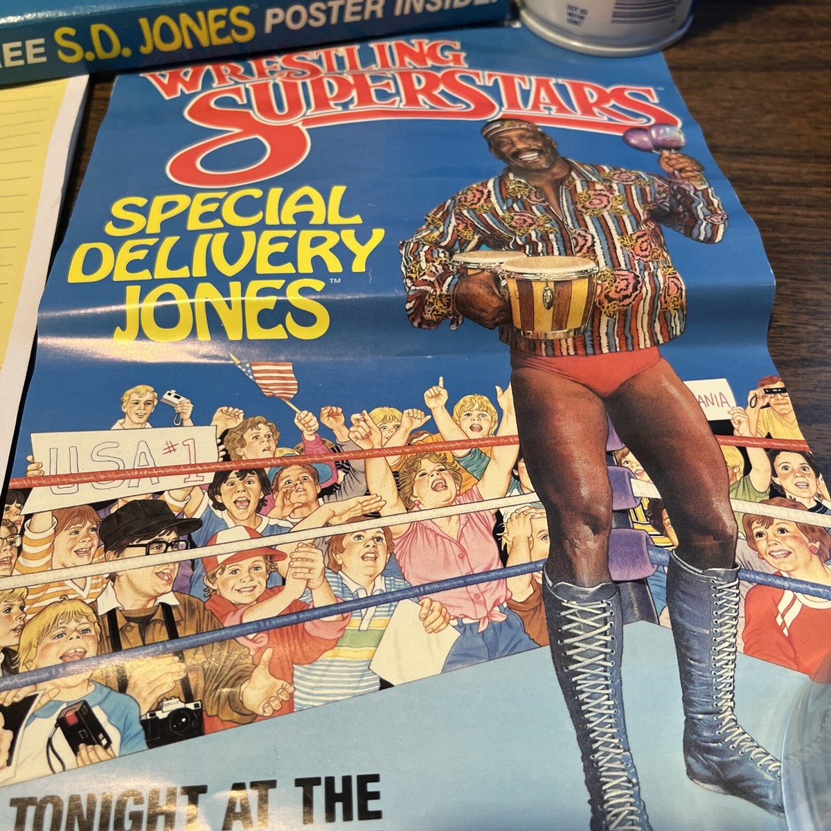 洋書・プロレス　W.W.F. Superstars of Wrestling 数々の賞を受賞 WWF Superstars Of Wrestling - Hardcover Book
