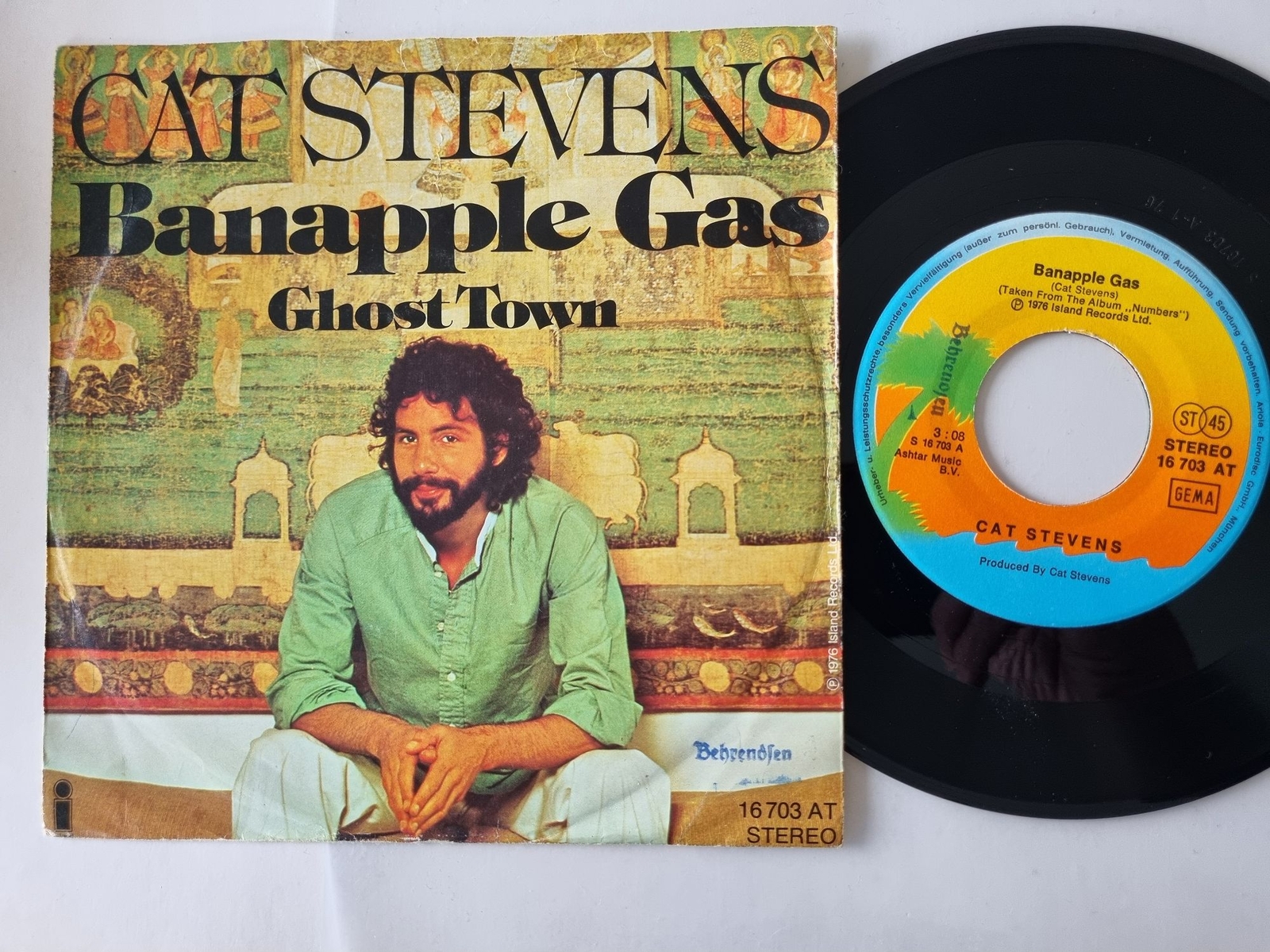 Cat Stevens - Banapple Gas 7'' Vinyl Germany