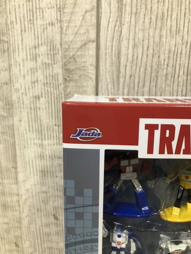 Transformers Jada Series 3 Nano Metal figures Metalfigs Gold Optimus SEALED!! - Picture 9 of 13