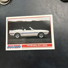 B201d Ford Mustang 1992 58 White Convertible 1970 Shelby Gt 500