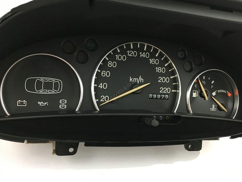 For Ford Escort 1995-1998 Polished Aluminium Trim Rings Instrument Cluster x3 - Picture 8 of 8