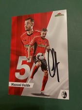 SC Freiburg, M. Gulde, autograph card, football