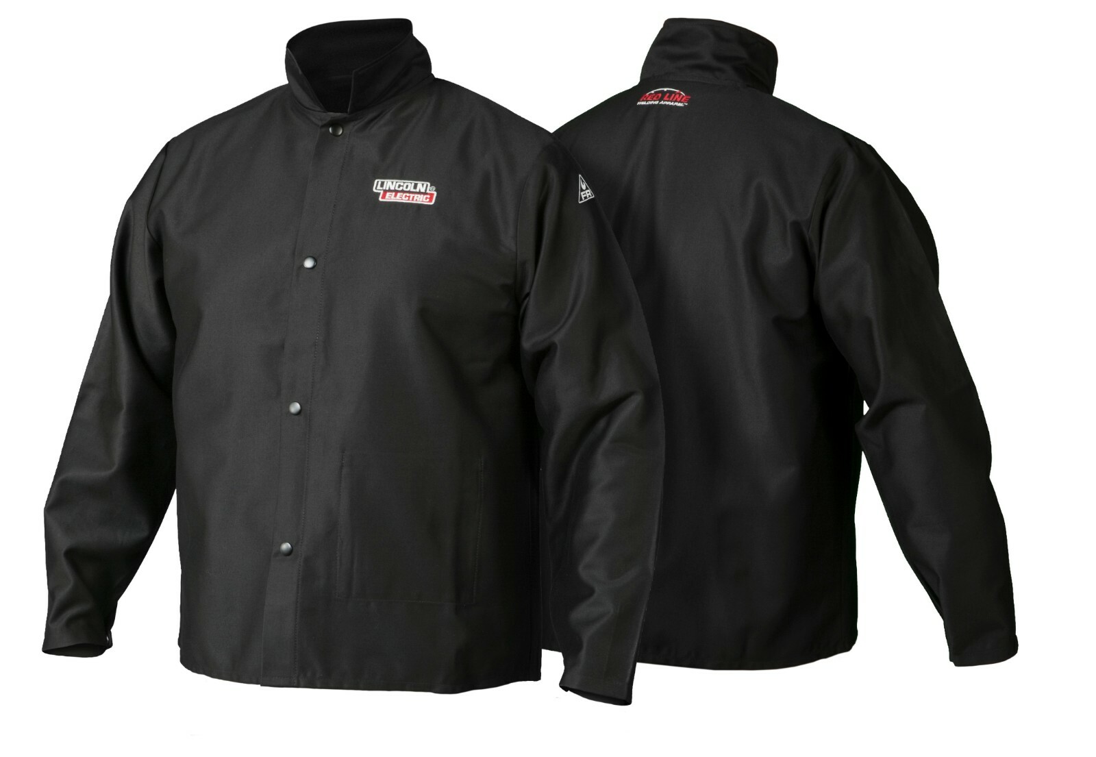 Lincoln Electric K2985-XXL Traditional FR Cloth Welding Jacket, Size XX-Large