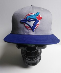 grey blue jays hat
