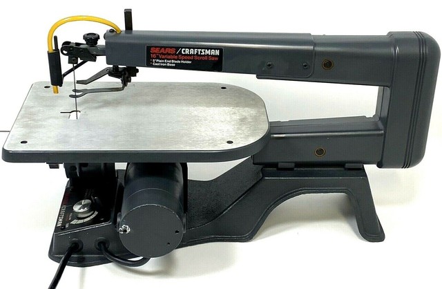 Variable Speed Scroll Saw Cast Base 