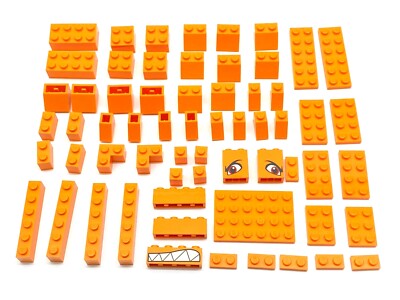 LEGO  Basics Konvolut verschiedene Steine in Orange siehe Foto NEU