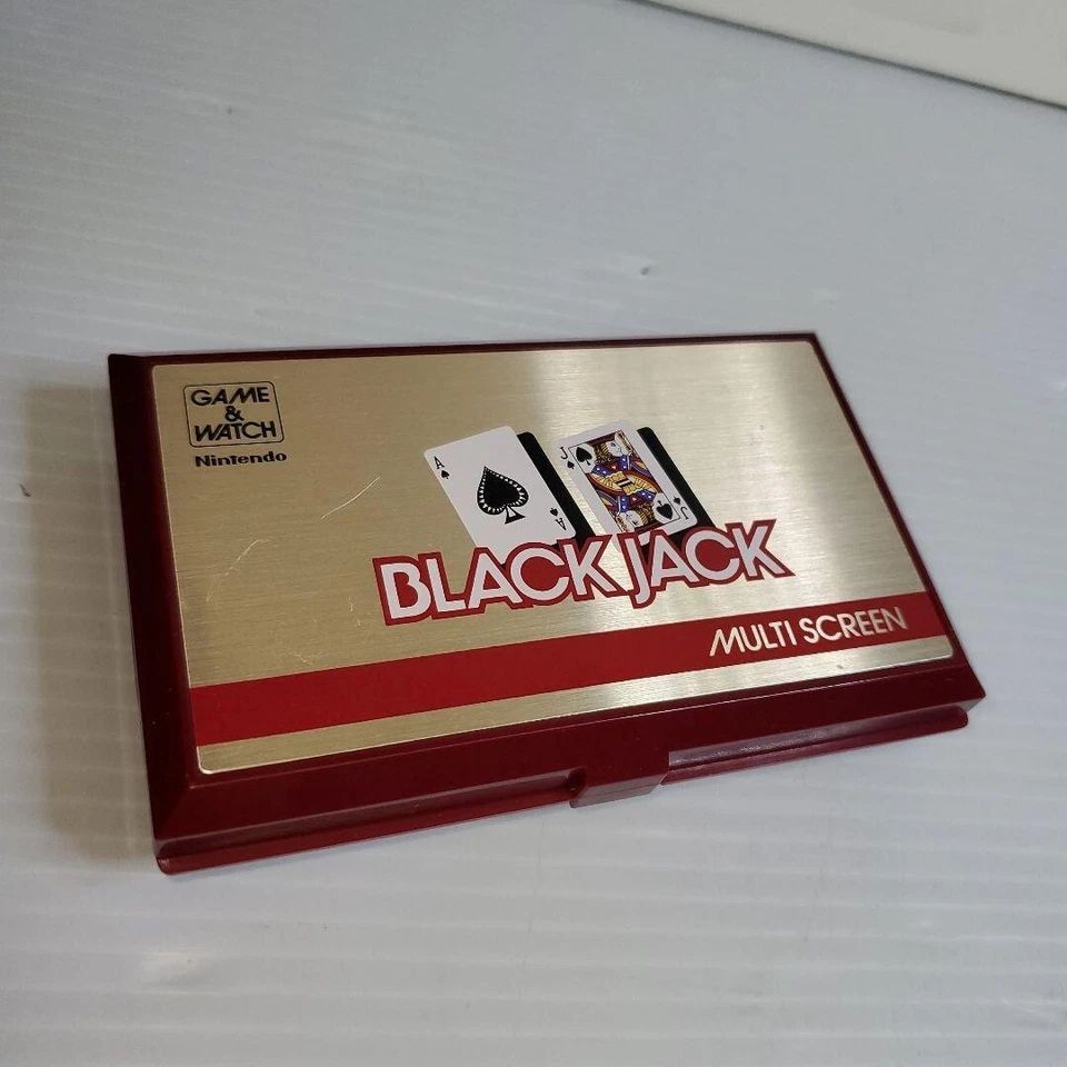 Nintendo Game & Watch Black Jack Retro Game w/Box Used Good Japan - Image 2 of 4