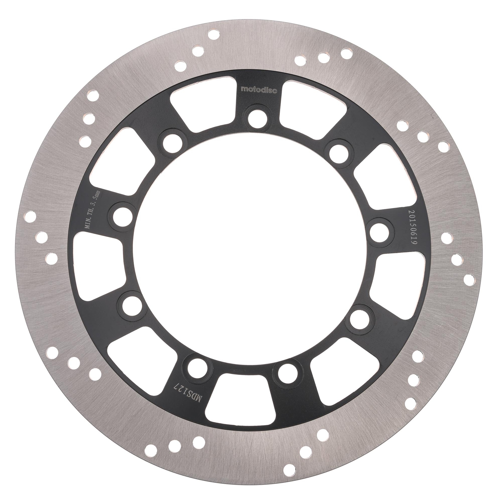 MTX Performance Front Solid Brake Disc To Fit Kawasaki KL/KLR650 1987-1989