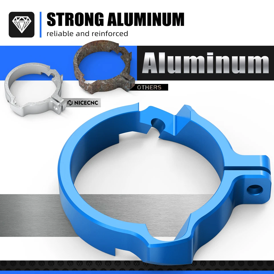 CNC Pipe Flange Guard Protector For Husqvarna TE 250 300 TC250 TX300 2017-2022 - Изображение 4 из 4