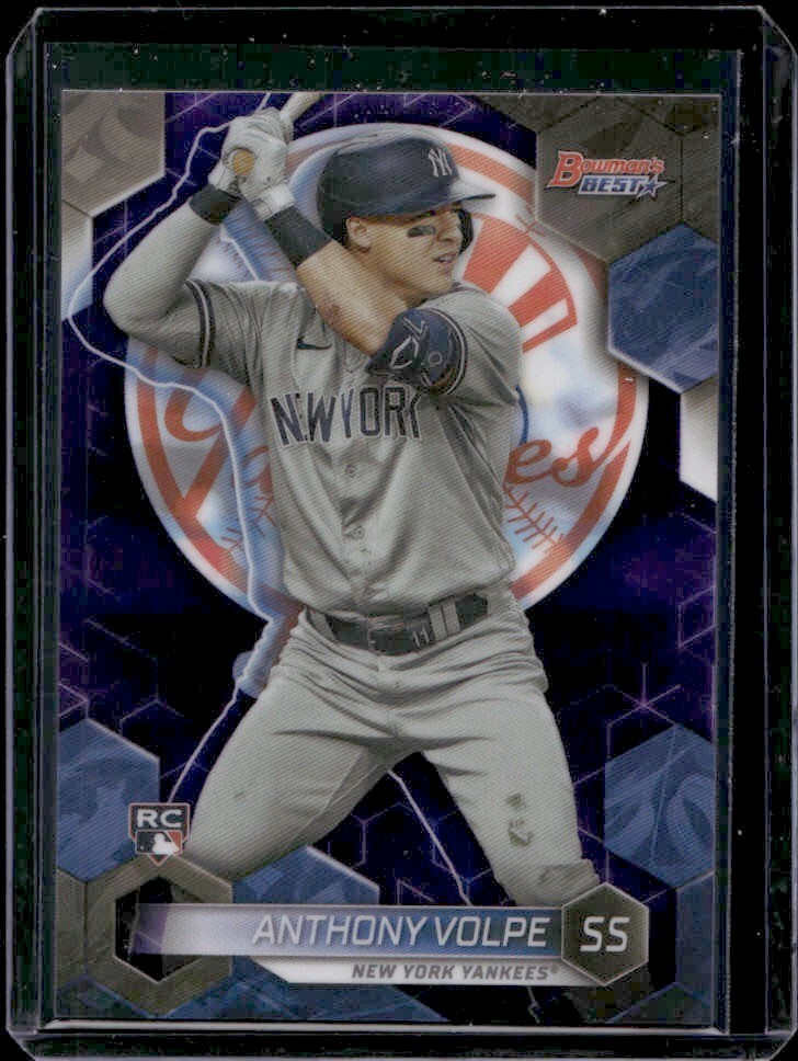 2023 Bowman's Best Anthony Volpe RC /250 Purple Yankees