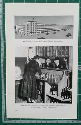 Royal Oak Lozells Birmingham Fox & Dogs Little Sutton Drum & Monkey -1950s Clip