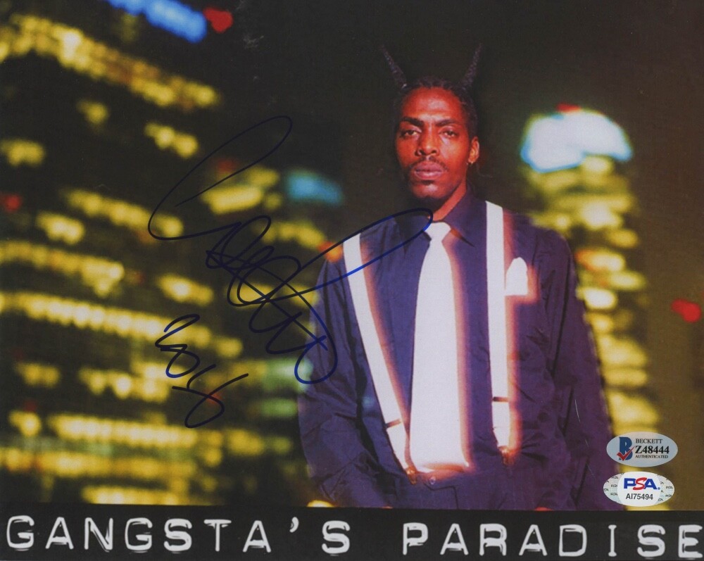 Coolio Gangsta's Paradise It Takes A Thief My Soul Signed