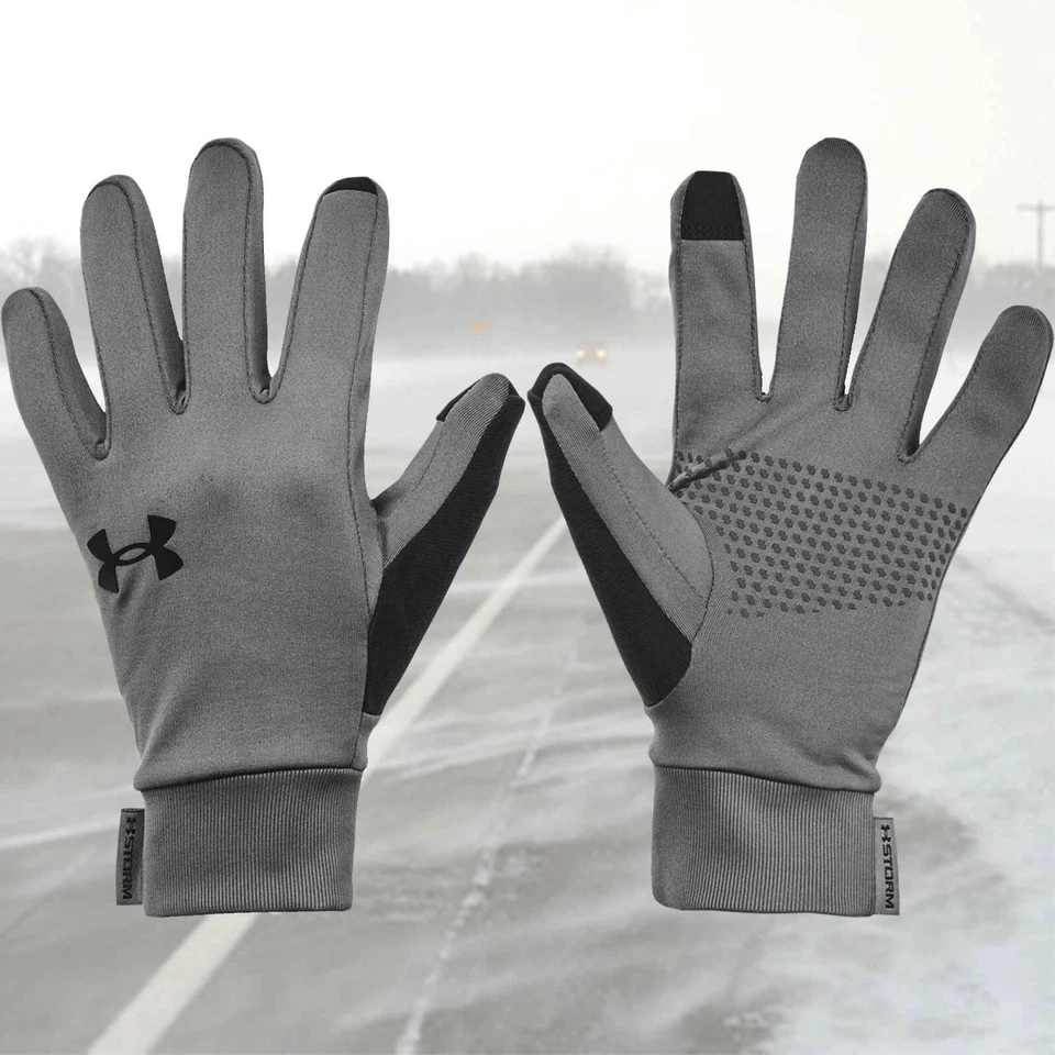 Guantes Under Armour Storm UA Coldgear Pantalla Táctil Forro Clima Frío - 1377508 Foto 2 de 2