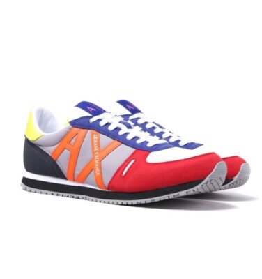 Armani Exchange Mesh Runner Mens Trainers Casual Footwear Sneakers