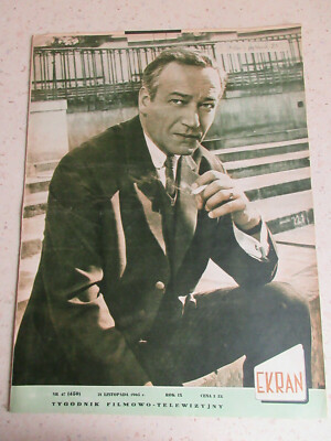 Ekran - Rok 1965 - Stanisław Zaczyk, Geraldine Chaplin, polish film magazine