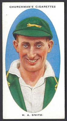 CHURCHMAN - CRICKETSPIELER - #40 H A SMITH, LEICESTERSHIRE