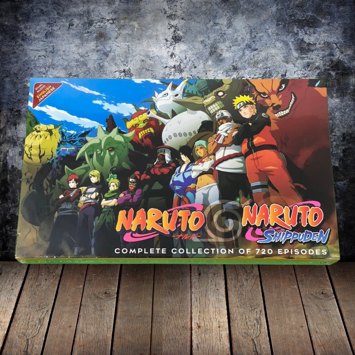 Dvd Box Naruto Shippuden Box 2 ( 4 Discos) Novo E Dublado